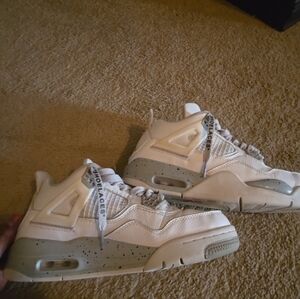 Jordan 4 Retro White Oreo Size 7.5